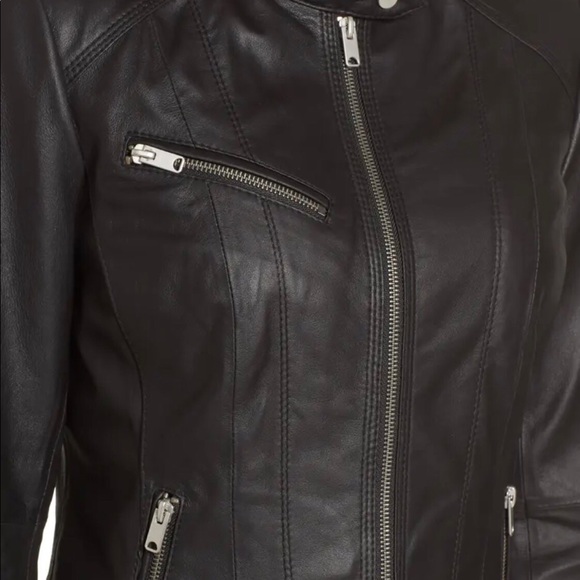 Andrew Marc felicity leather jacket size S - Picture 5 of 14